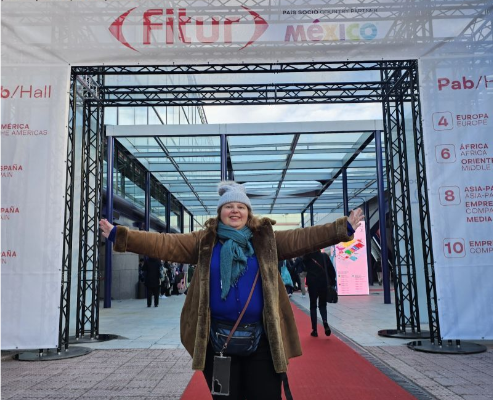 Visiting at Fitur International Tourism Fair 2025